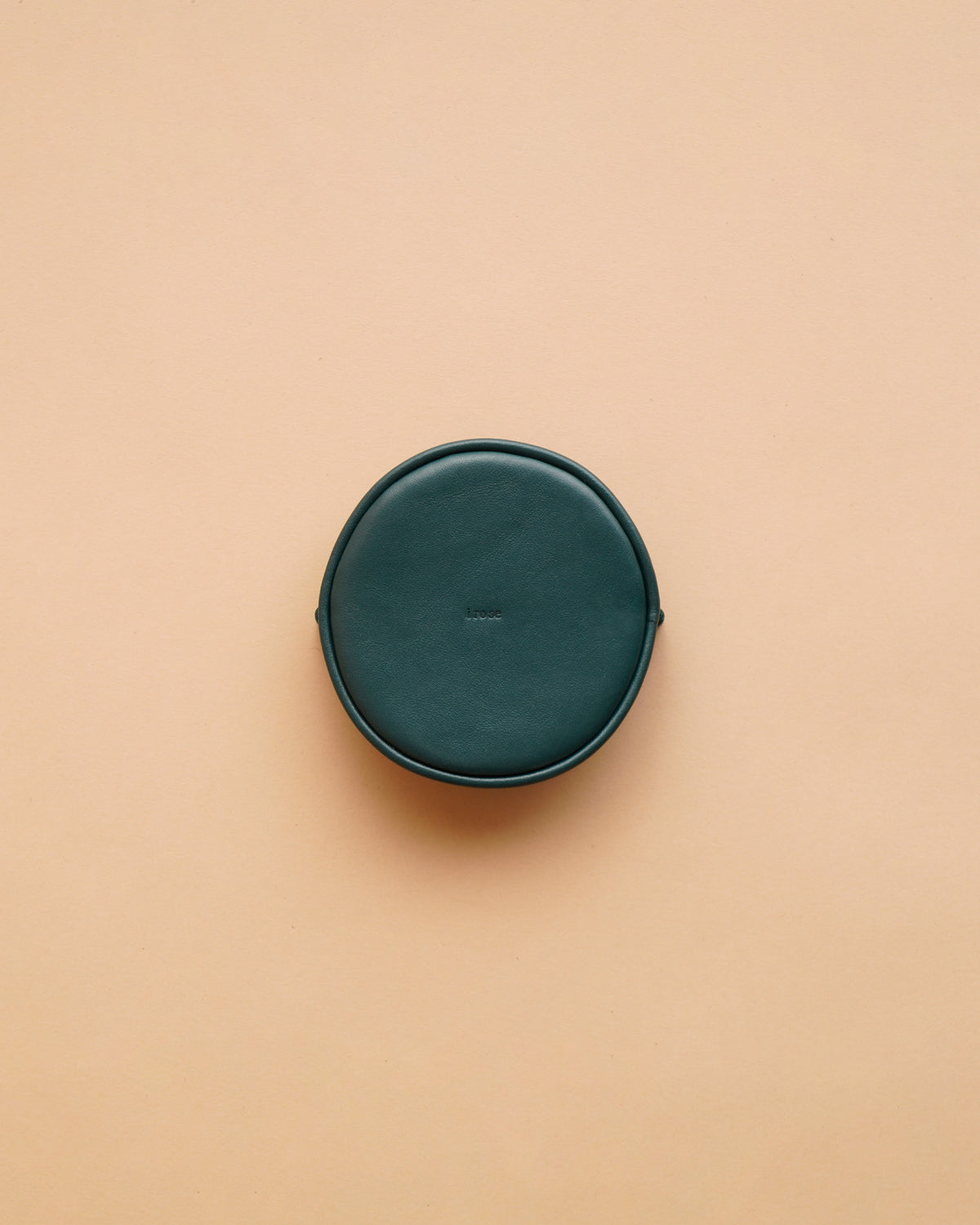 Round Coin Case - Green
