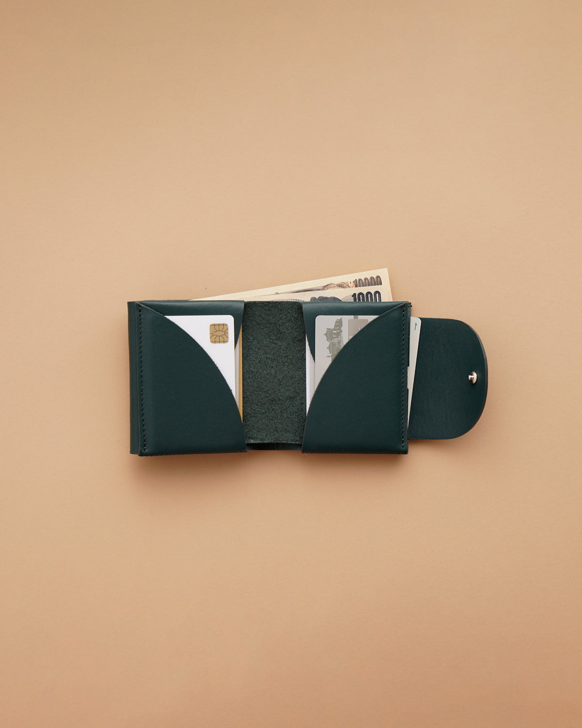 Fold 2F Wallet - Green