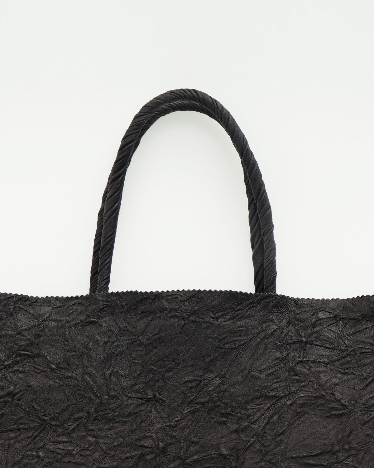 Paper Leather Tote Bag - M