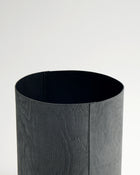 Ashwood Leather Wastebasket
