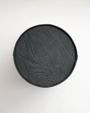 Ashwood Leather Wastebasket