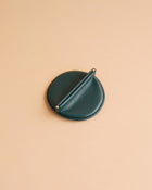 Round Coin Case - Green