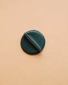 Round Coin Case - Green