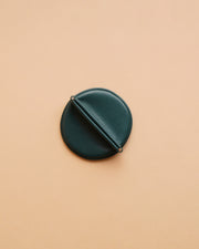 Round Coin Case - Green