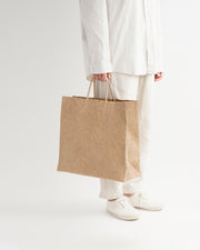 Paper Leather Tote Bag - L