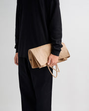 Paper Leather Tote Bag - L