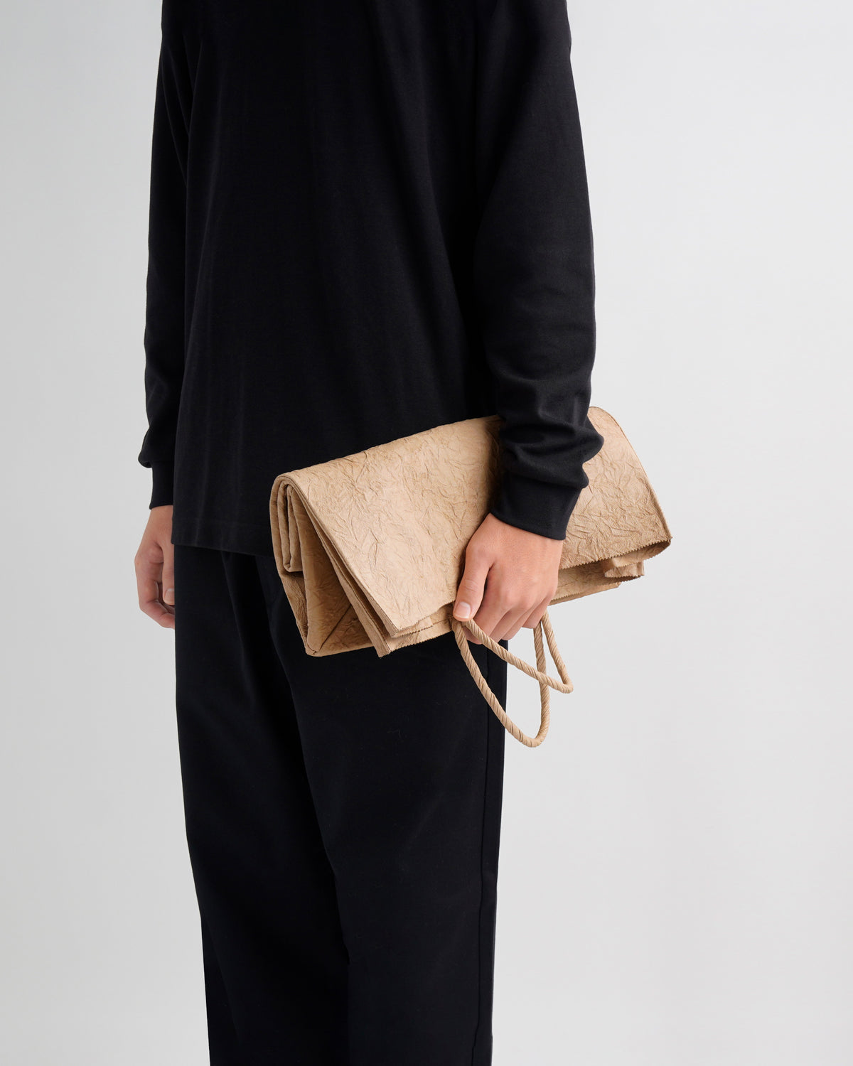 Paper Leather Tote Bag - L