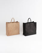 Paper Leather Tote Bag - L