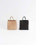 Paper Leather Tote Bag - M