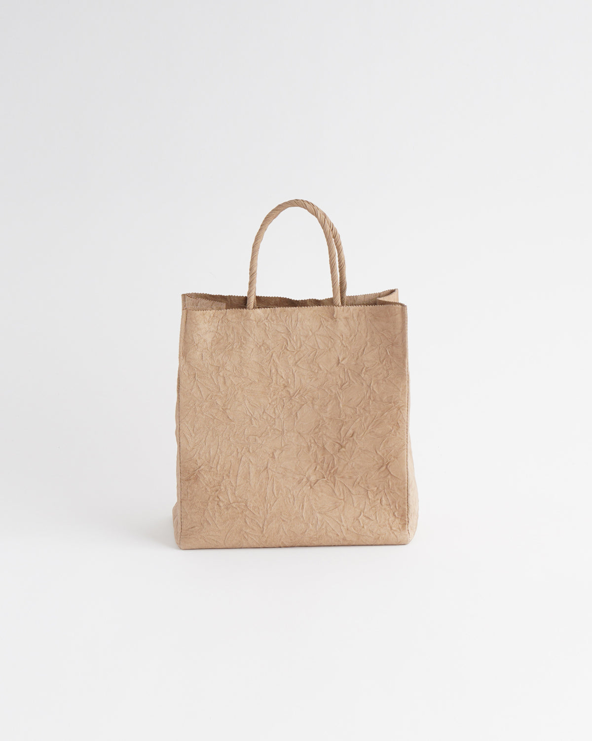 Paper Leather Tote Bag - M