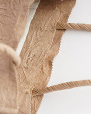 Paper Leather Tote Bag - S