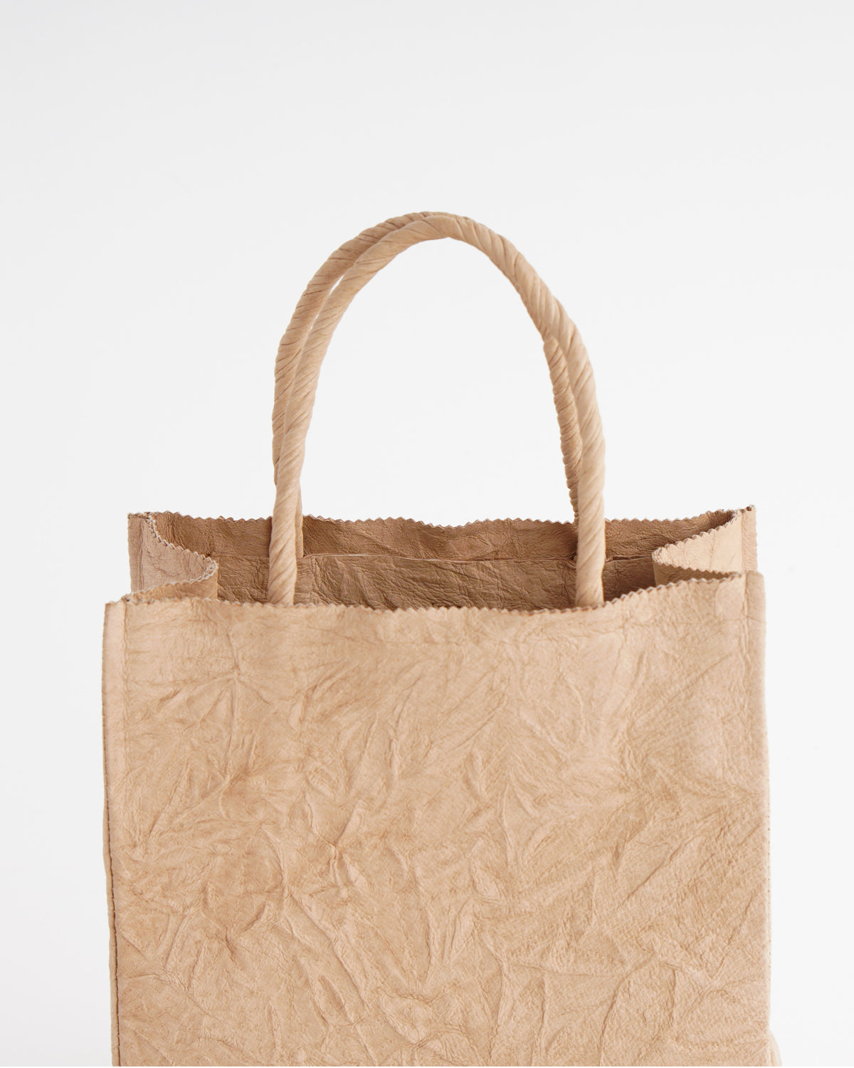 Paper Leather Tote Bag - S