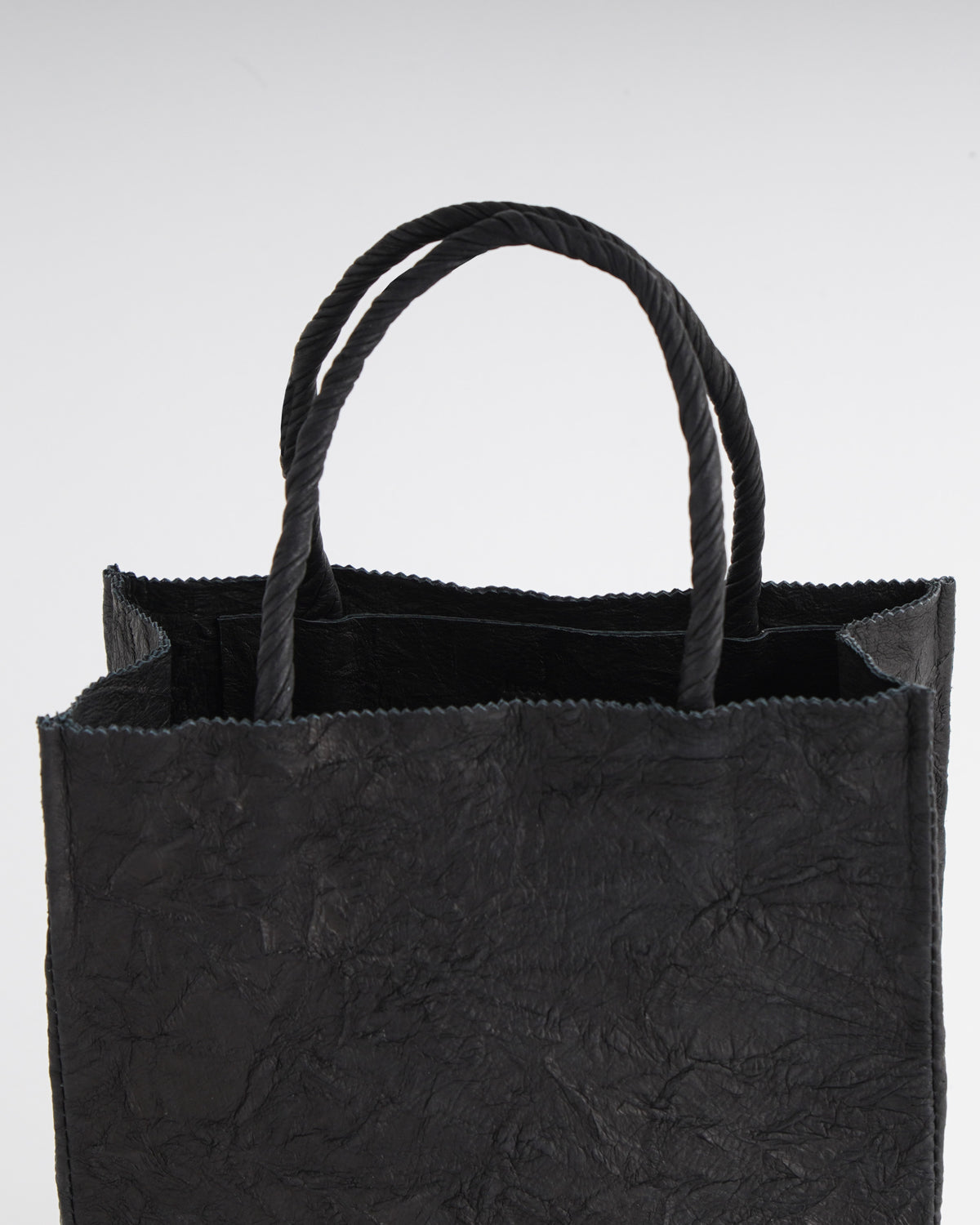 Paper Leather Tote Bag - S