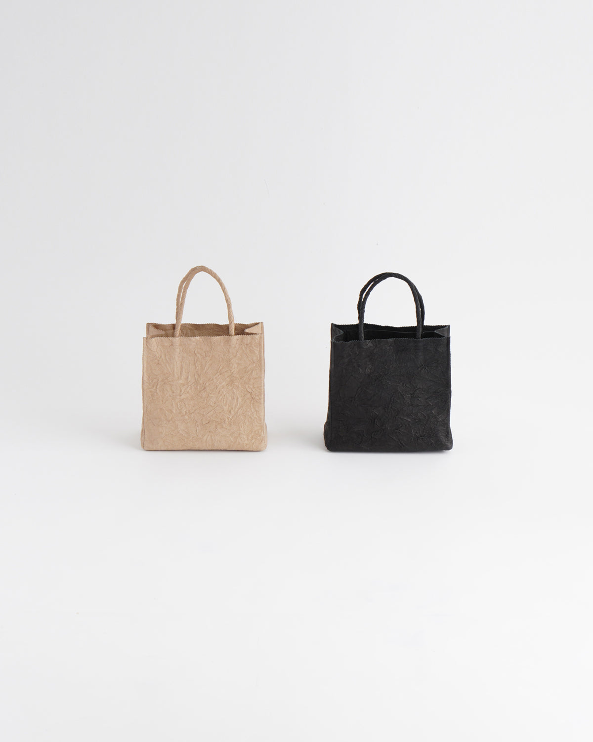 Paper Leather Tote Bag - S