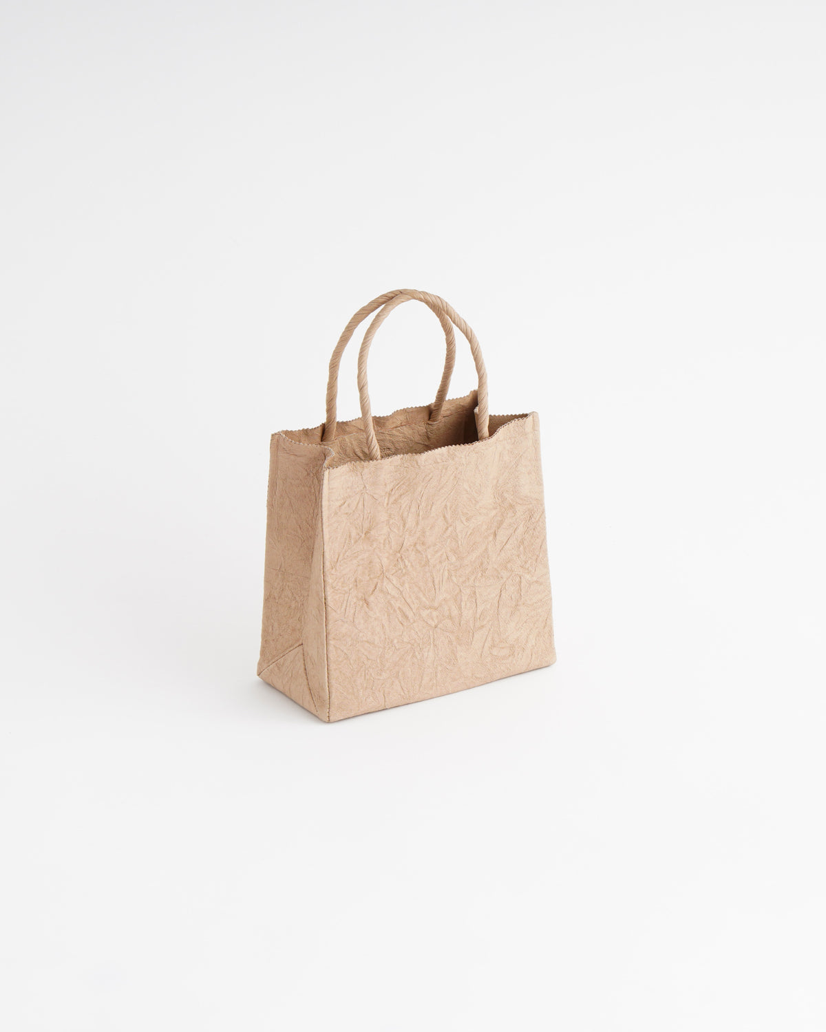 Paper Leather Tote Bag - S