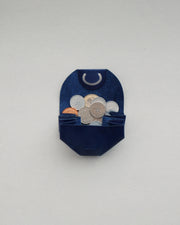 Seamless Coin Case - Indigo