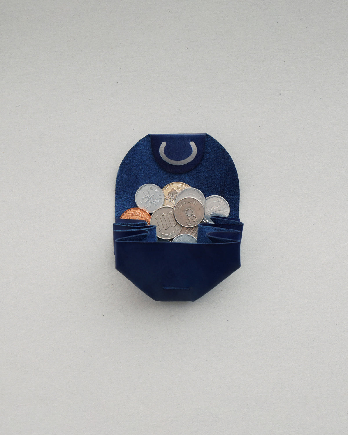 Seamless Coin Case - Indigo