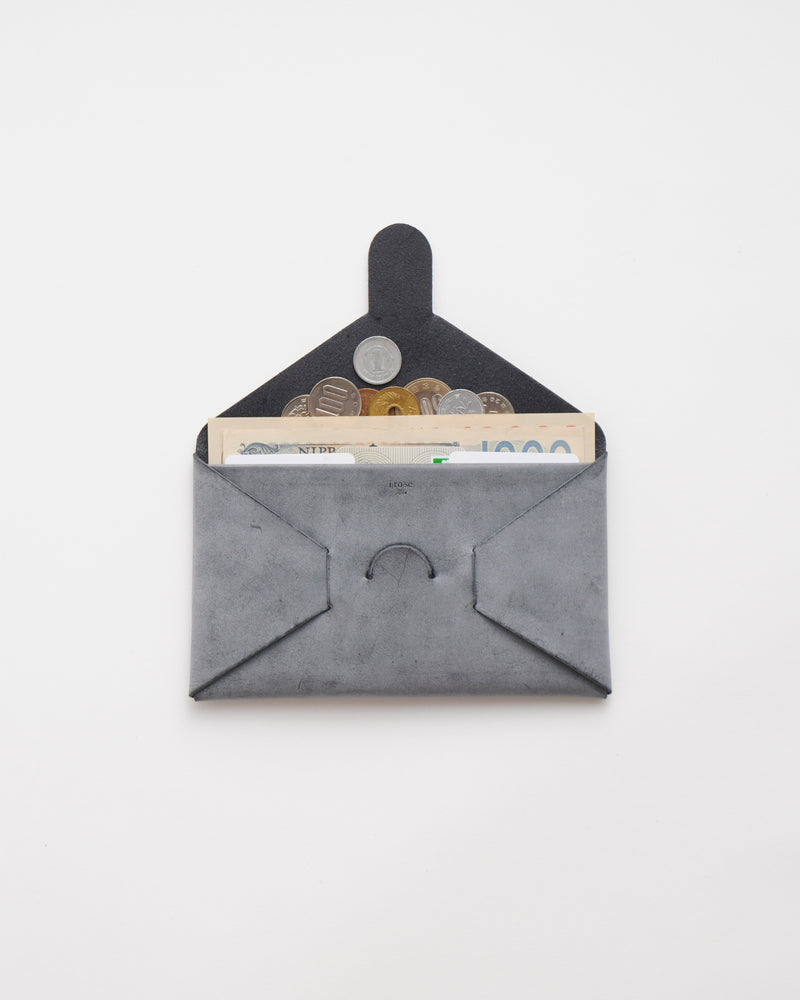 Seamless Long Wallet - Waxed Black