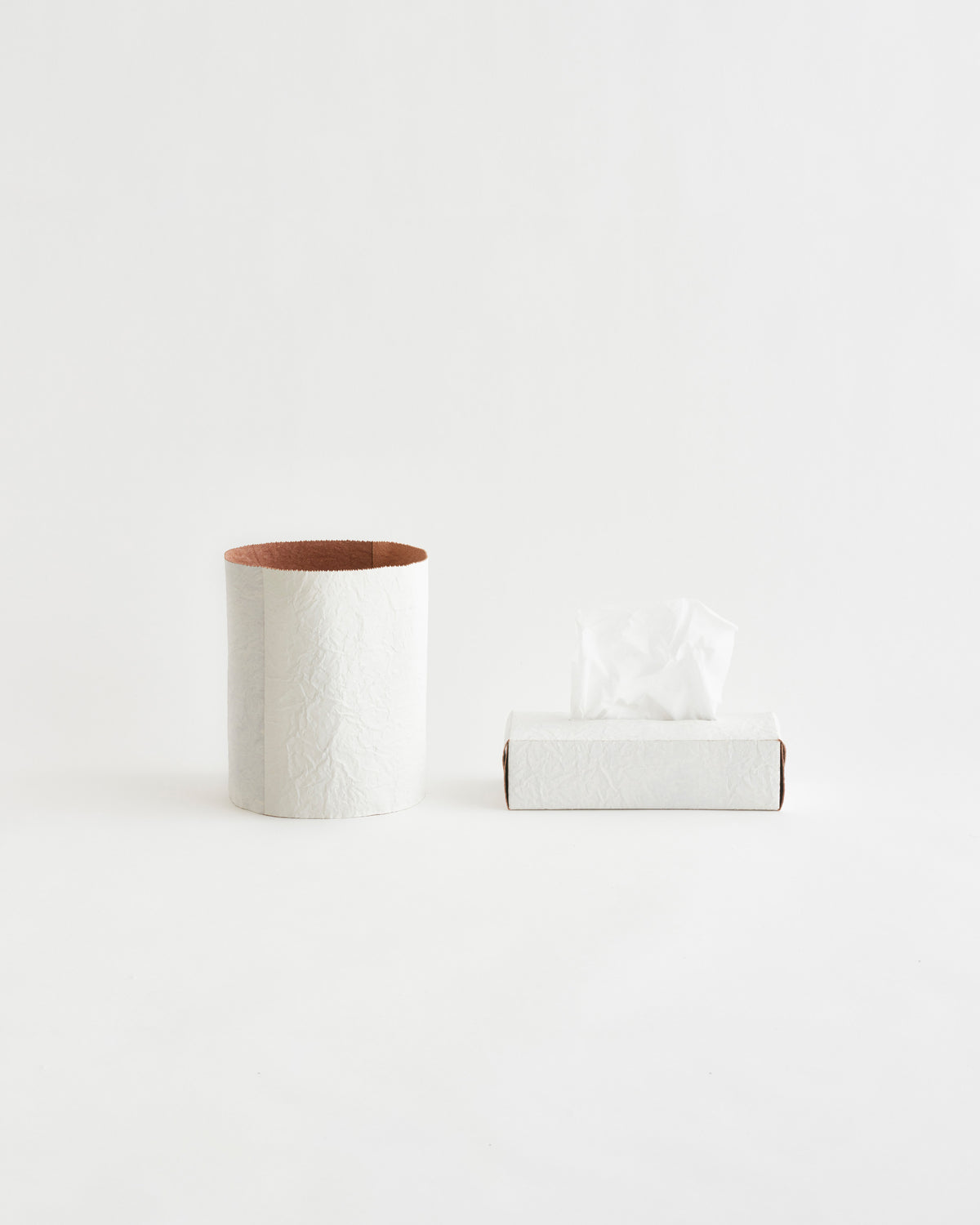Paper Leather Tissue Box Case