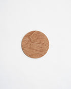 Wood Leather Coaster