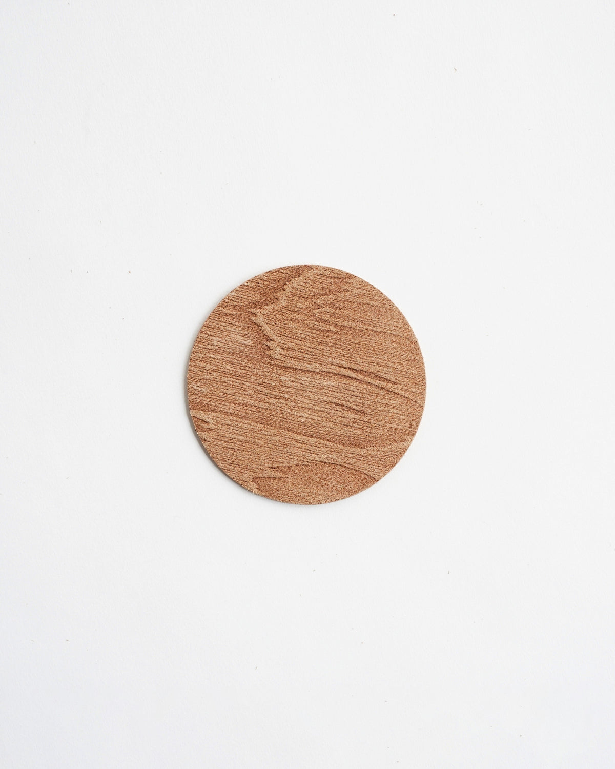 Wood Leather Coaster
