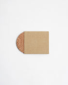 Wood Leather Coaster