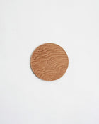 Wood Leather Coaster