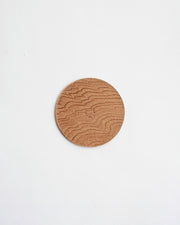 Wood Leather Coaster